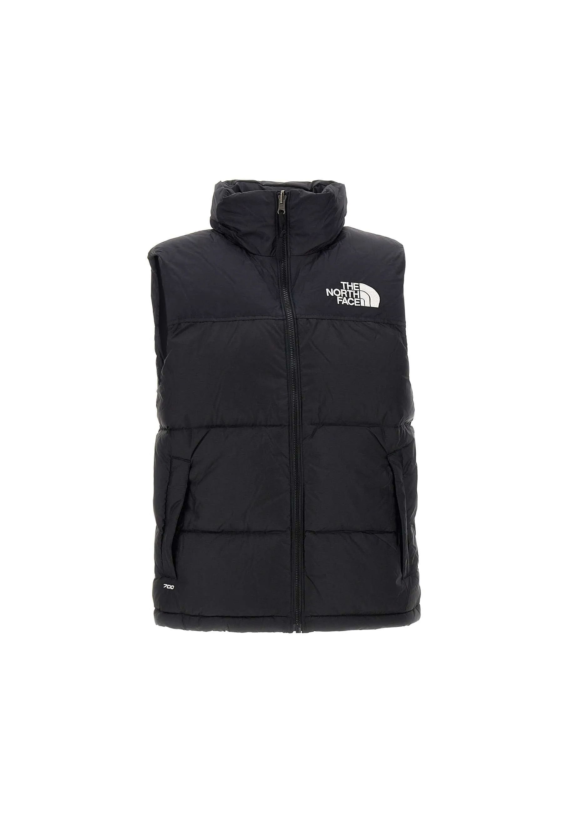 1996 Retro Nuptse Men's Vest in Black