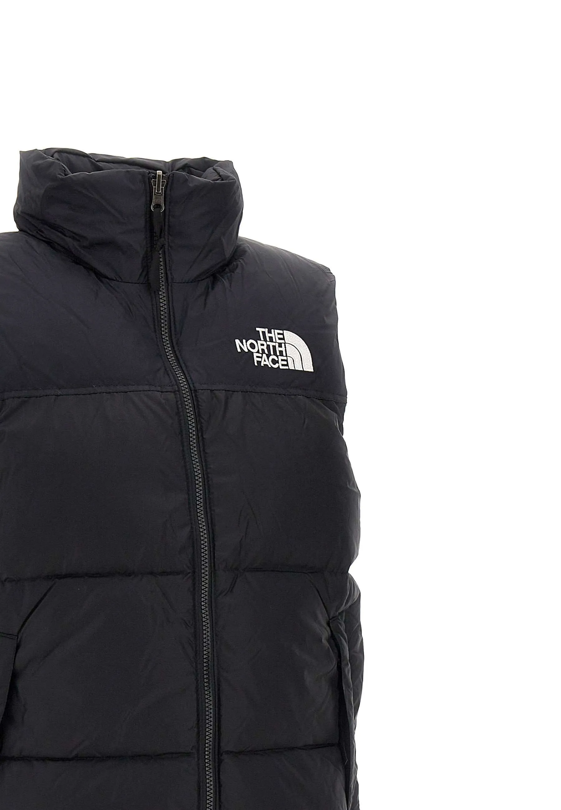 1996 Retro Nuptse Men's Vest in Black