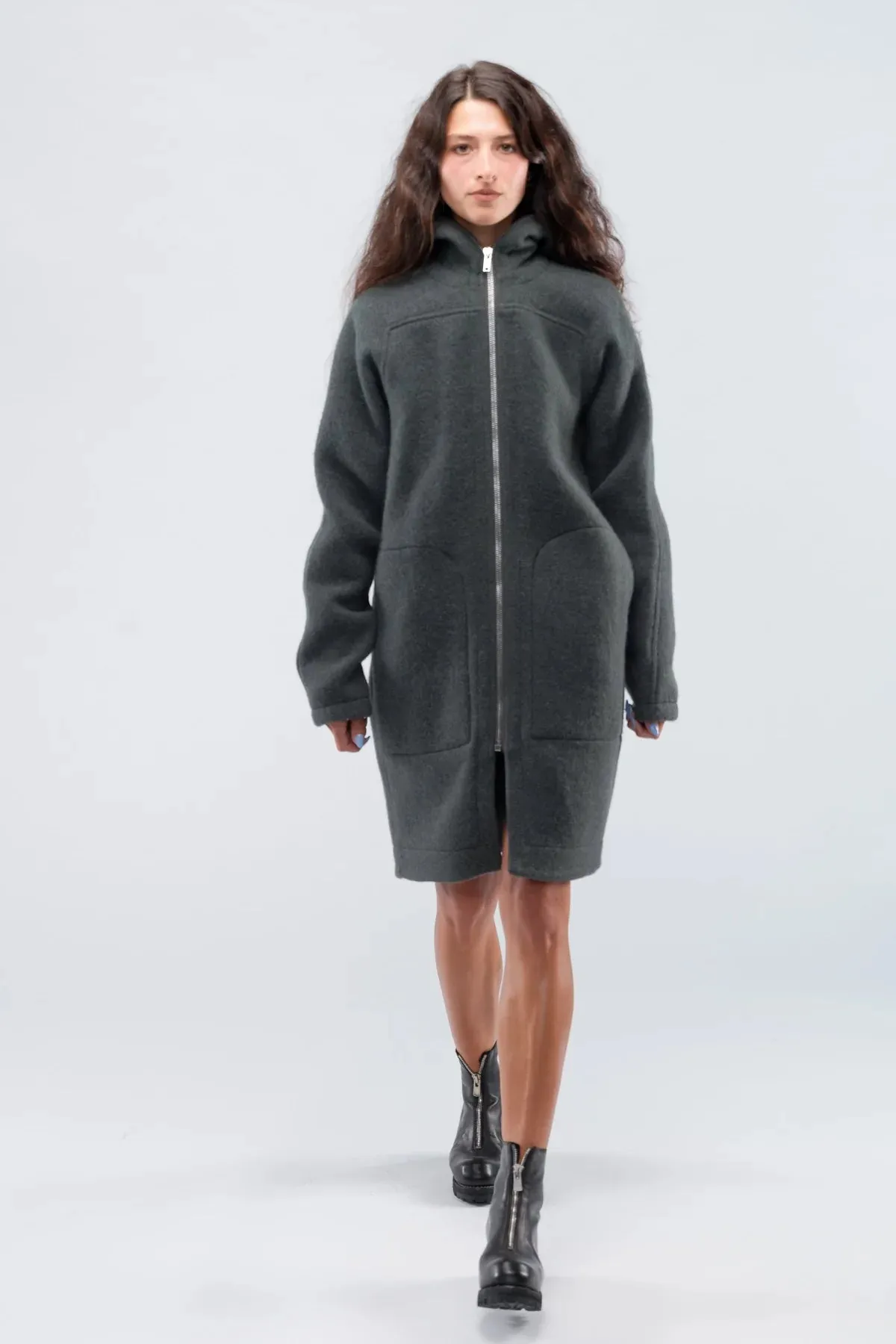 2022 Hooded Coat - L