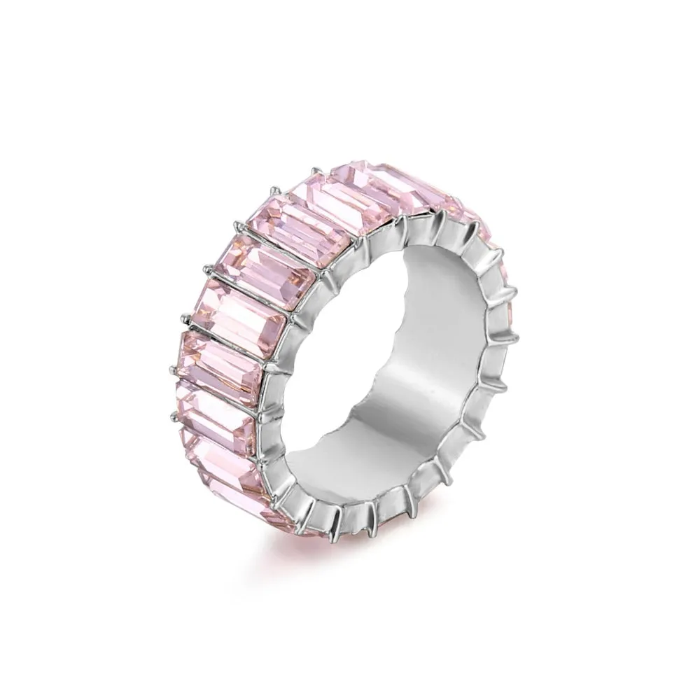 3A Zircon Crystal Luxury Fashion Ring