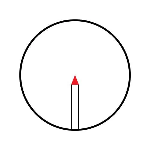 AccuPoint - 1-4x24 Riflescope Red Triangle Reticle