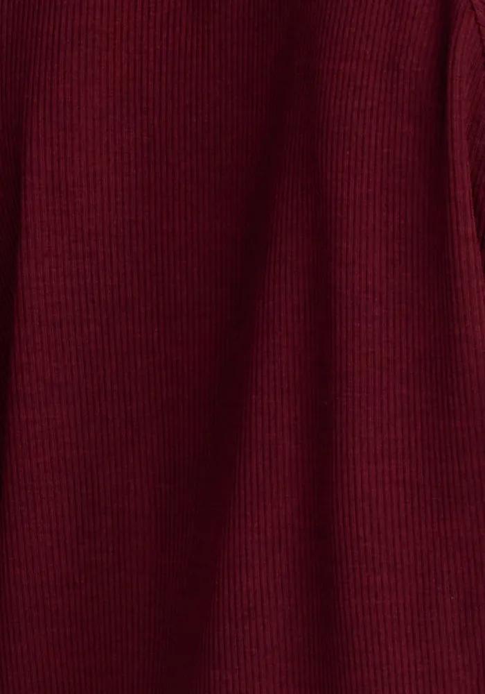 Ainsley Sweater - Cranberry Melange