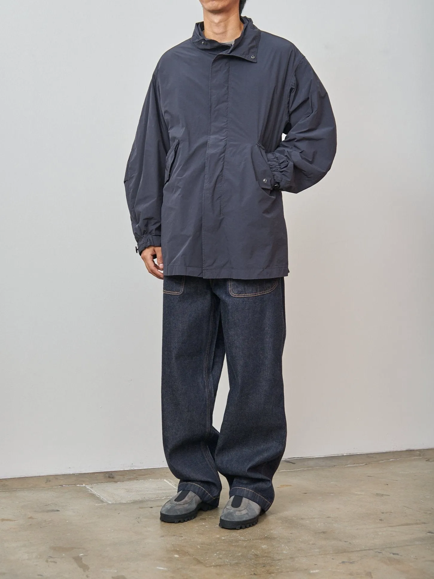 Air Weather Short Mods Coat - Charcoal Gray