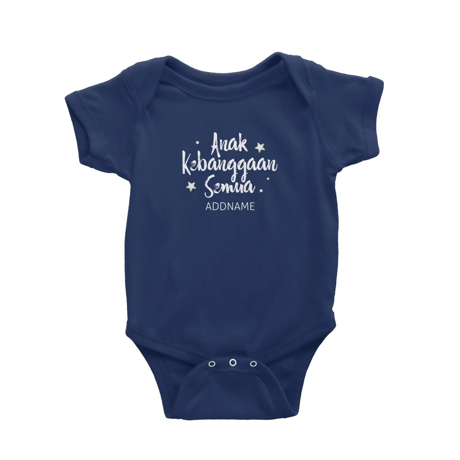 Anak Kebanggaan Semua with Star Elements Baby Romper