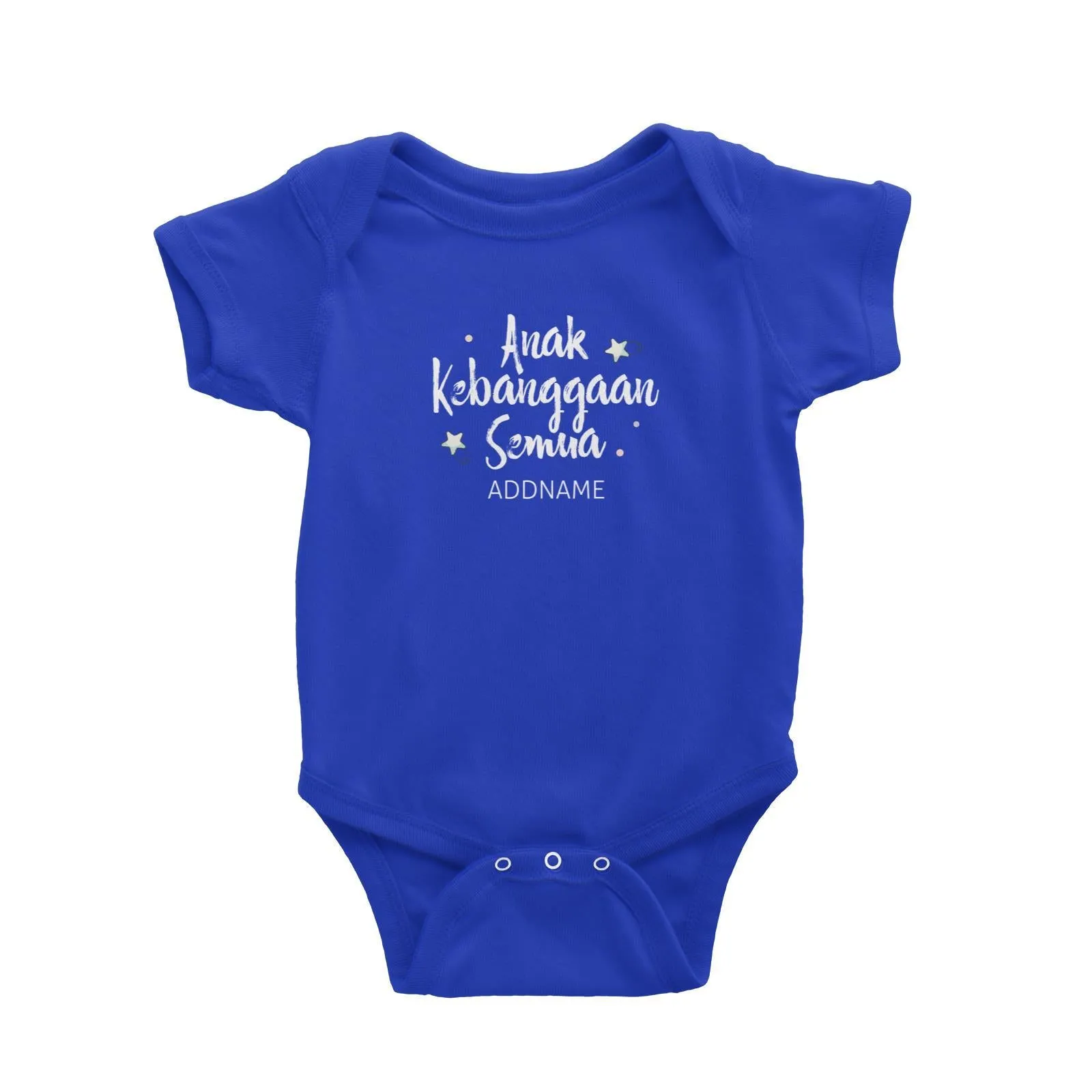 Anak Kebanggaan Semua with Star Elements Baby Romper