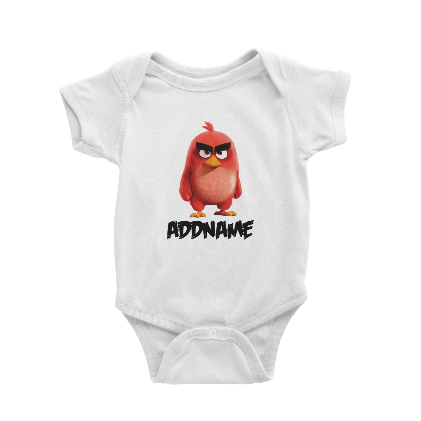 Angry Bird Red Addname Baby Romper