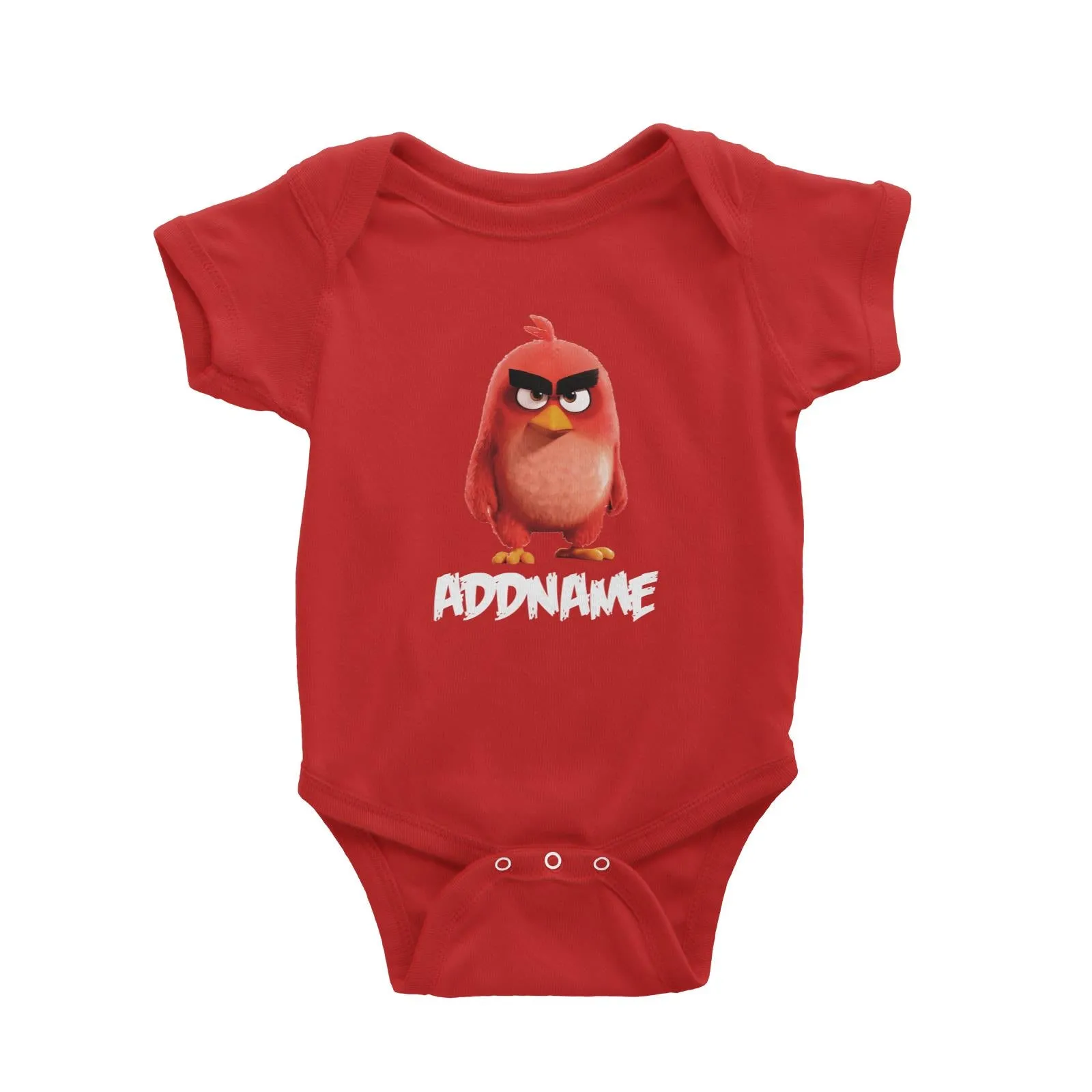 Angry Bird Red Addname Baby Romper