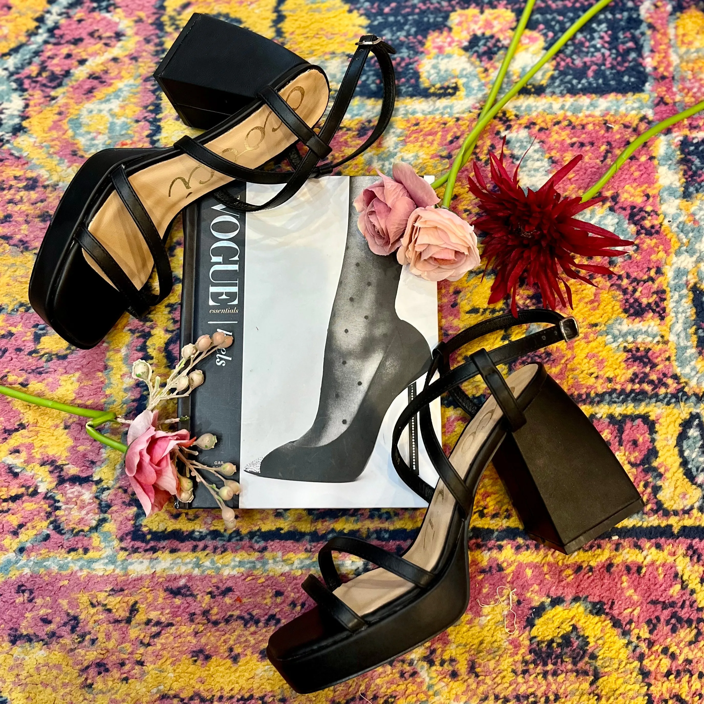 Anna Strappy Platform Heel