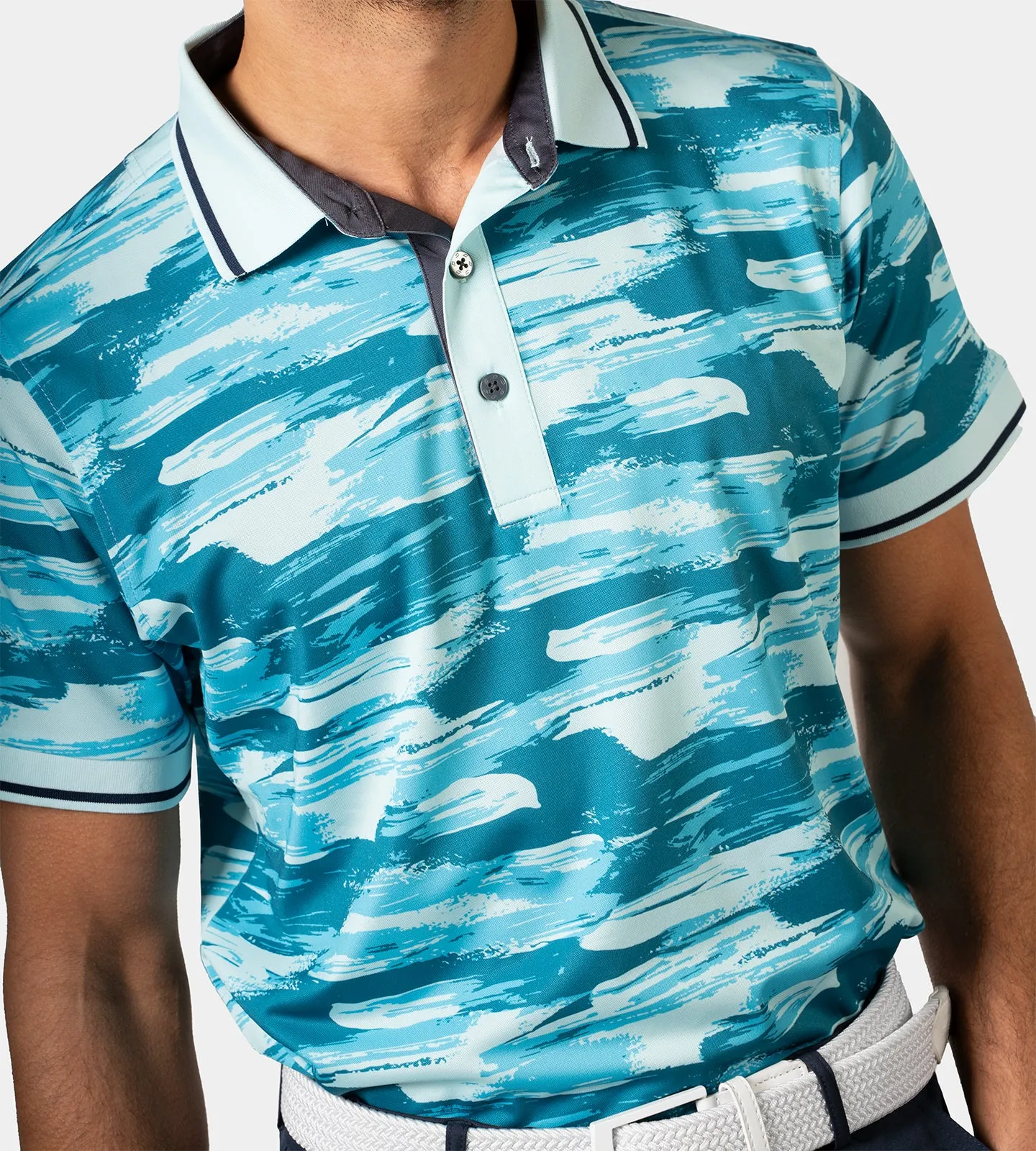 AQUA POLO - BLUE