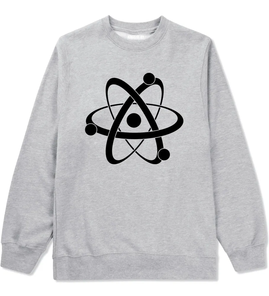 Atom Symbol Science Mens Crewneck Sweatshirt