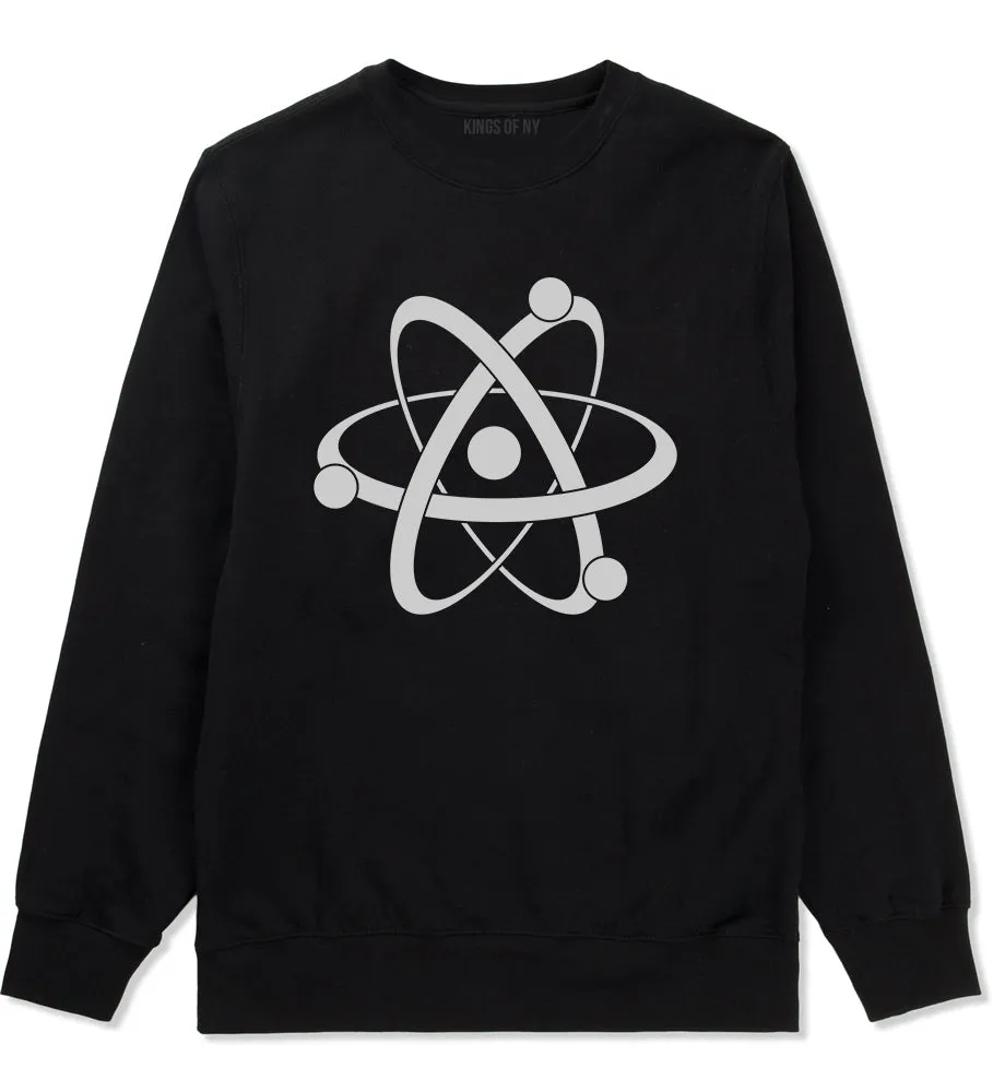 Atom Symbol Science Mens Crewneck Sweatshirt