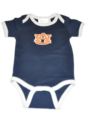 Auburn Tigers TFA Infant Baby Lap Shoulder Ringer Romper One Piece Outfit