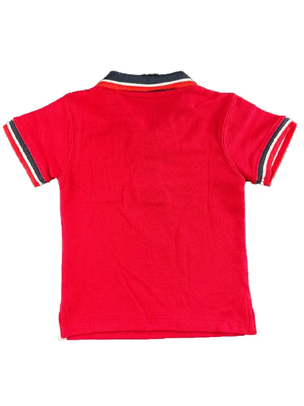 B414-Polo Red