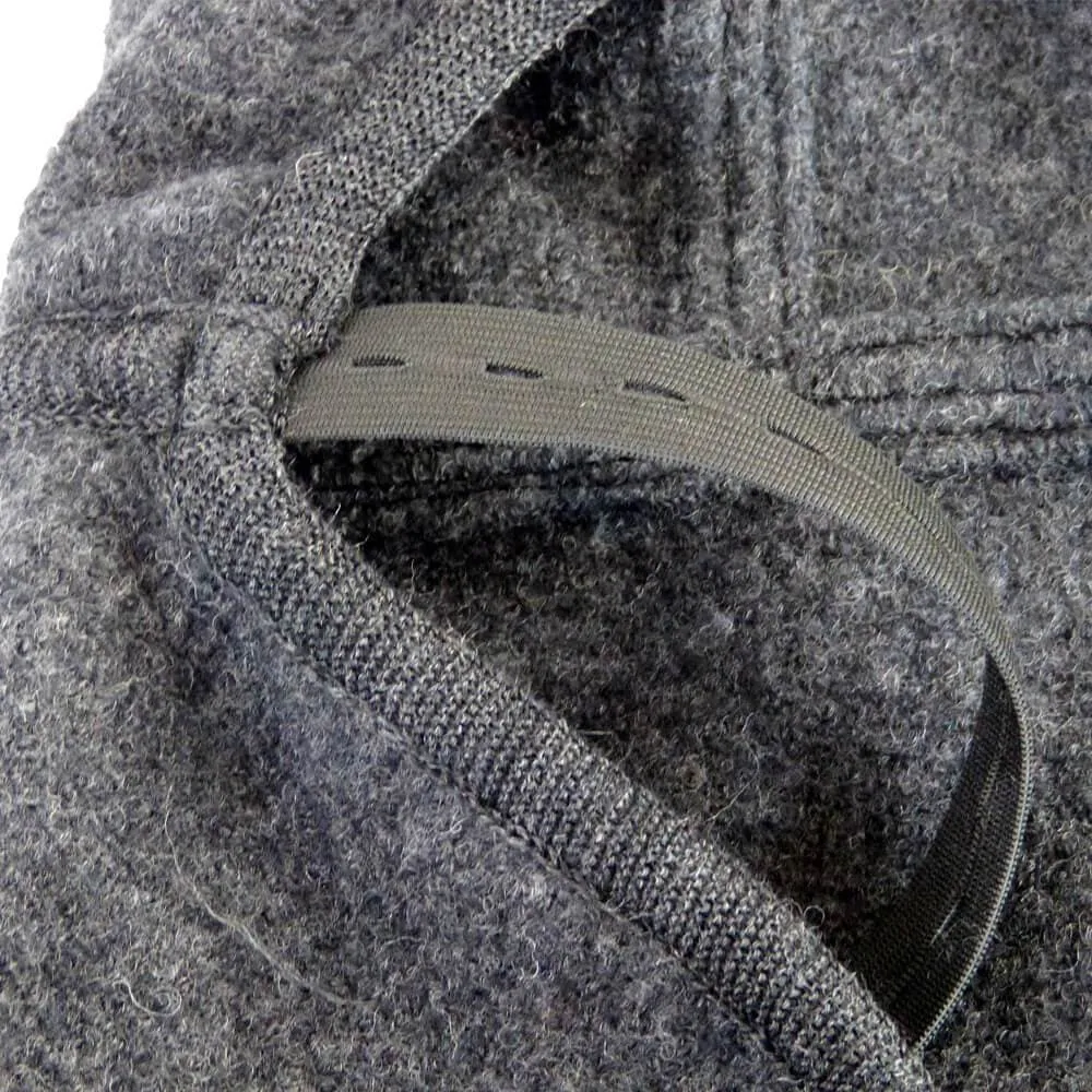 Babywearing Cover BabyDos Boiled Wool Anthracite Grey