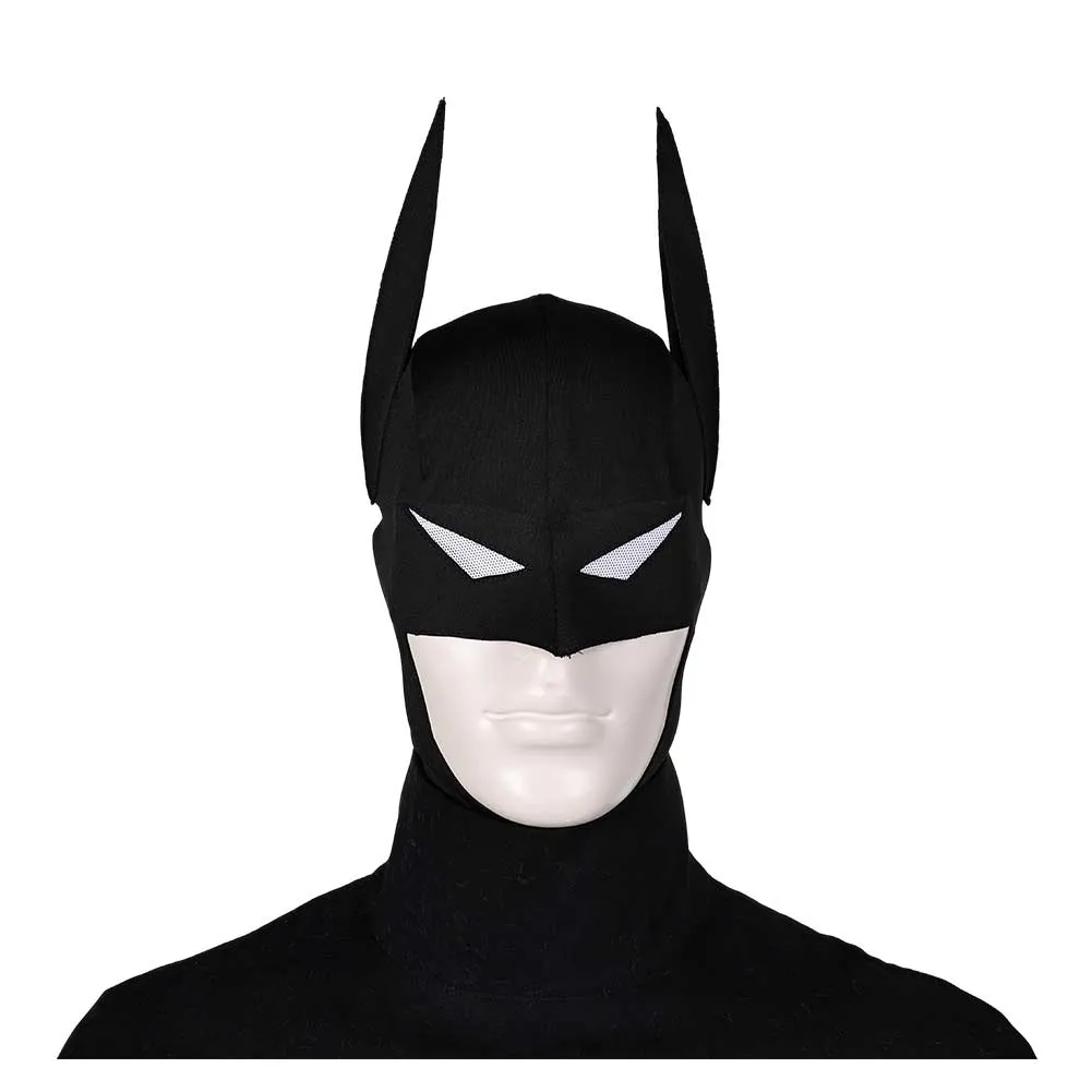 Batman: Caped Crusader 2024 Bruce Wayne Black Outfit Party Carnival Halloween Cosplay Costume