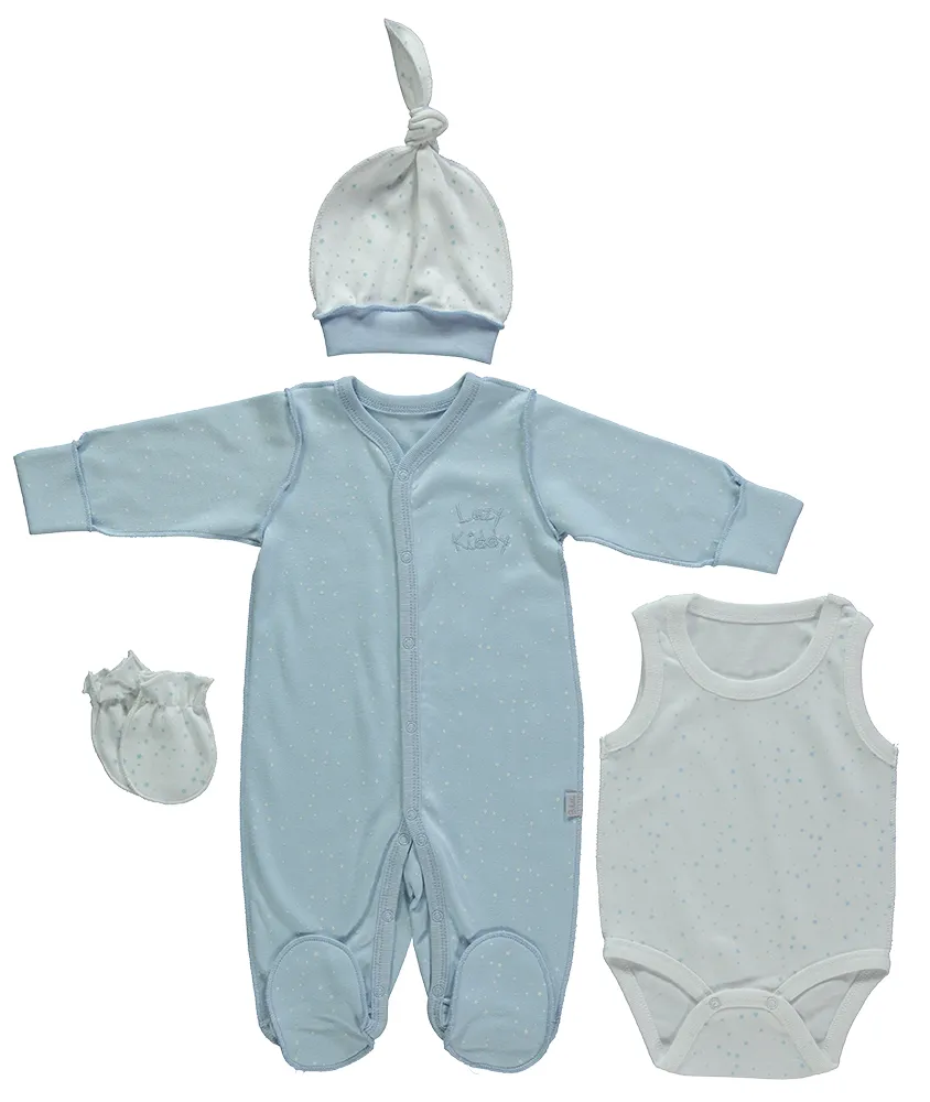 Bebetto Newborn 4-Piece Set (0-3mths)