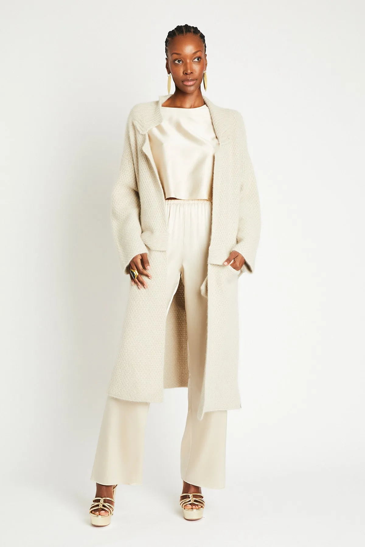   Beryll Marianne Cashmere Coat | Shell Beach