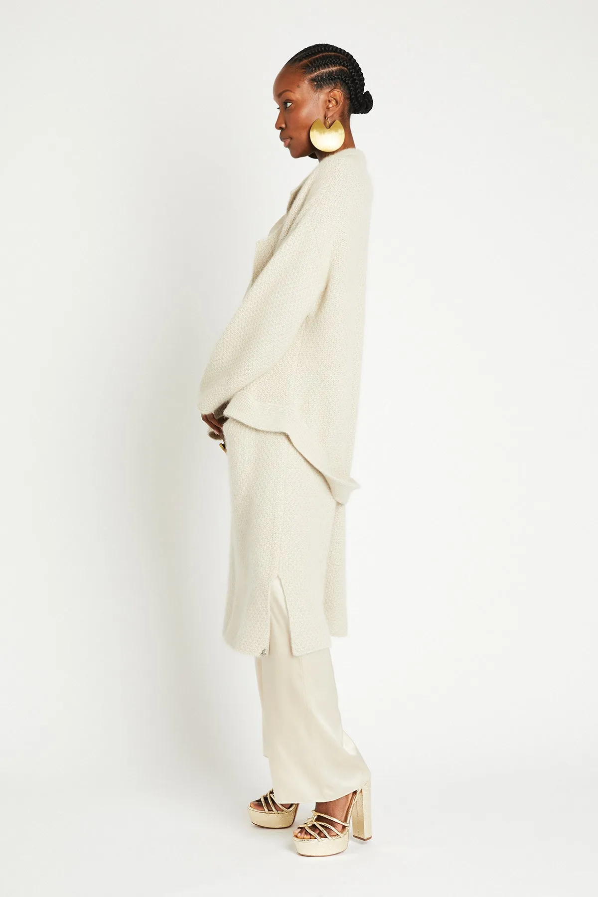   Beryll Marianne Cashmere Coat | Shell Beach