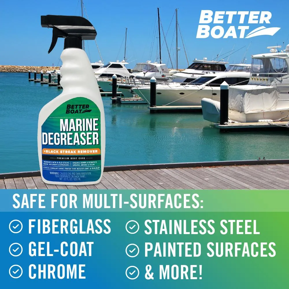 Better Boat Marine Degreaser Black Streak Remover