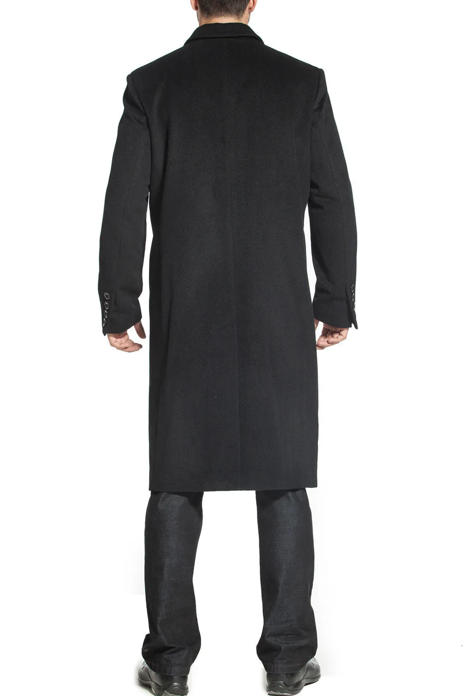 BGSD Men Henry Cashmere & Wool Blend Long Walking Coat