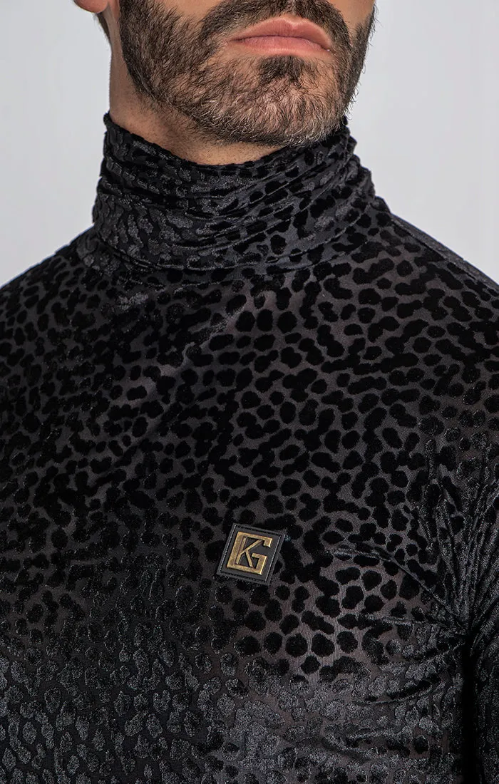 Black Lavish Turtleneck