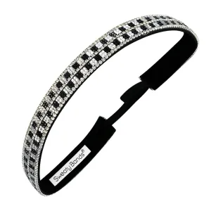 Bling | Check Me Out | Black, Silver | 5/8 Inch