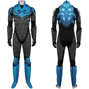 Blue Beetle Jaime Reyes Jumpsuit Outfits Party Carnival Halloween Cosplay Costume