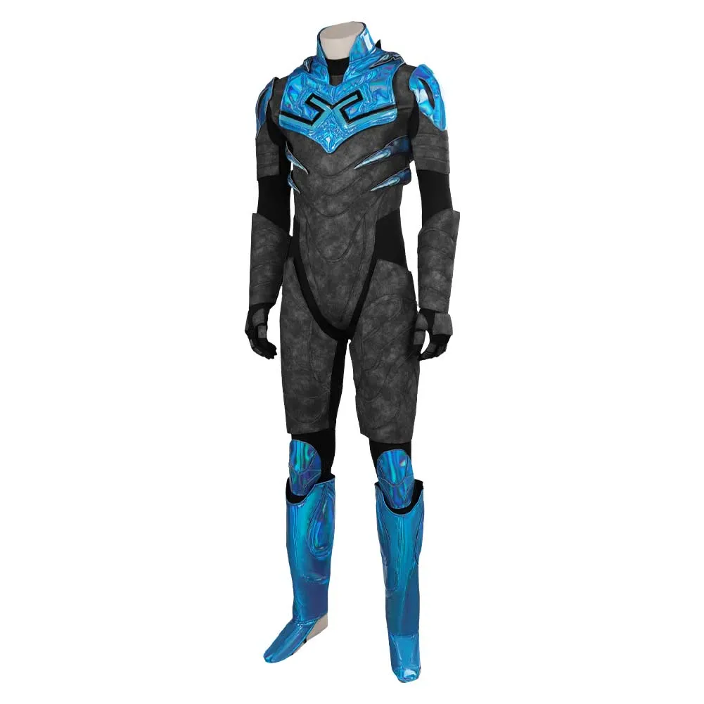 Blue Beetle Jaime Reyes Jumpsuit Outfits Party Carnival Halloween Cosplay Costume