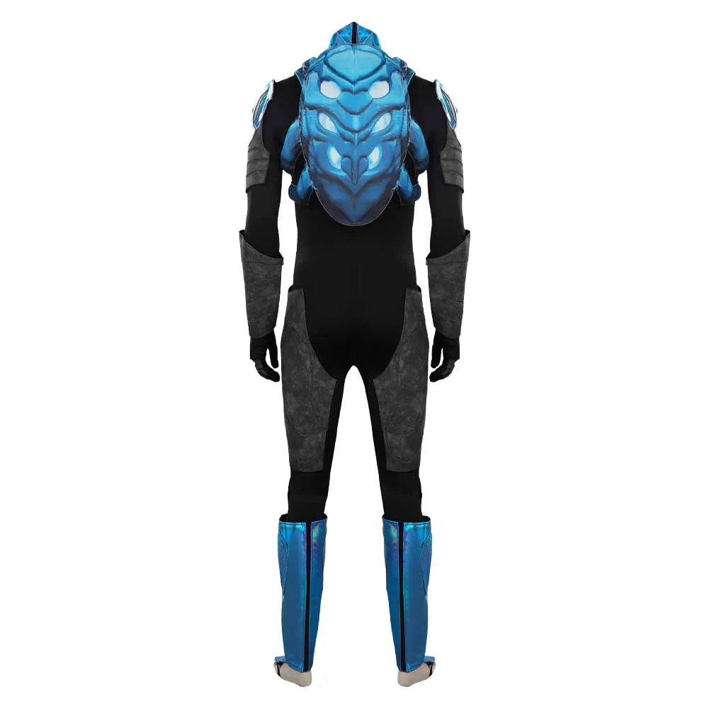 Blue Beetle Jaime Reyes Jumpsuit Outfits Party Carnival Halloween Cosplay Costume