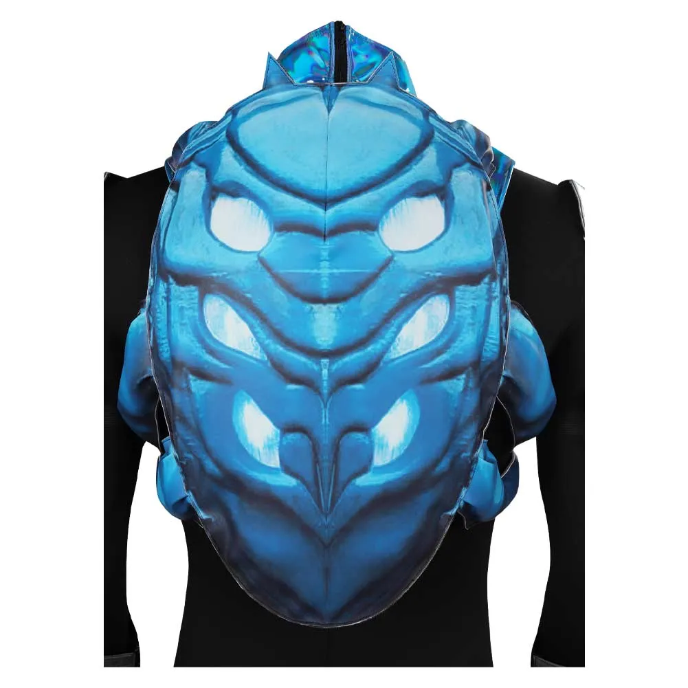 Blue Beetle Jaime Reyes Jumpsuit Outfits Party Carnival Halloween Cosplay Costume