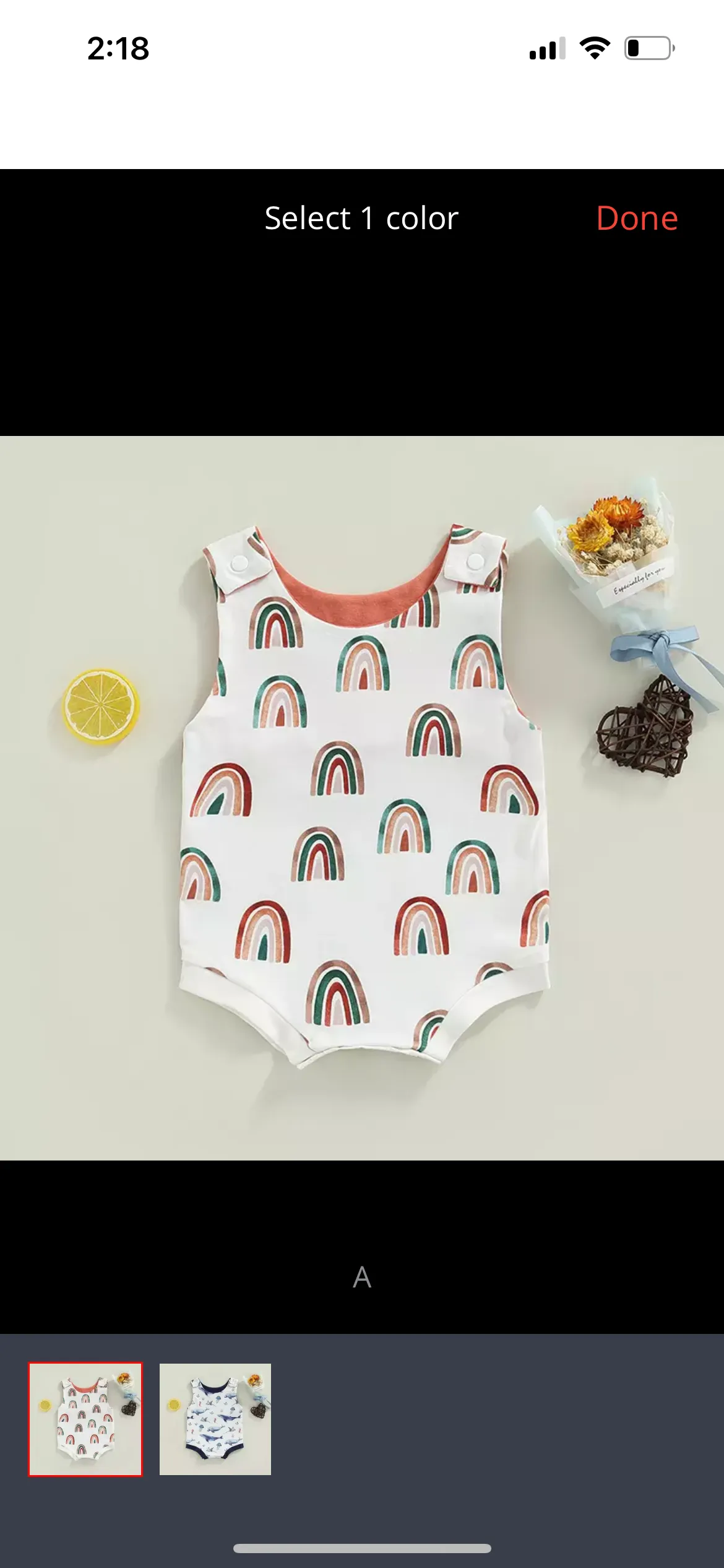 Boho Rainbow Onesie