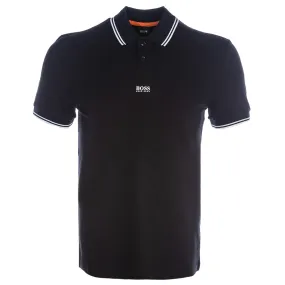 BOSS PChup Polo Shirt in Black