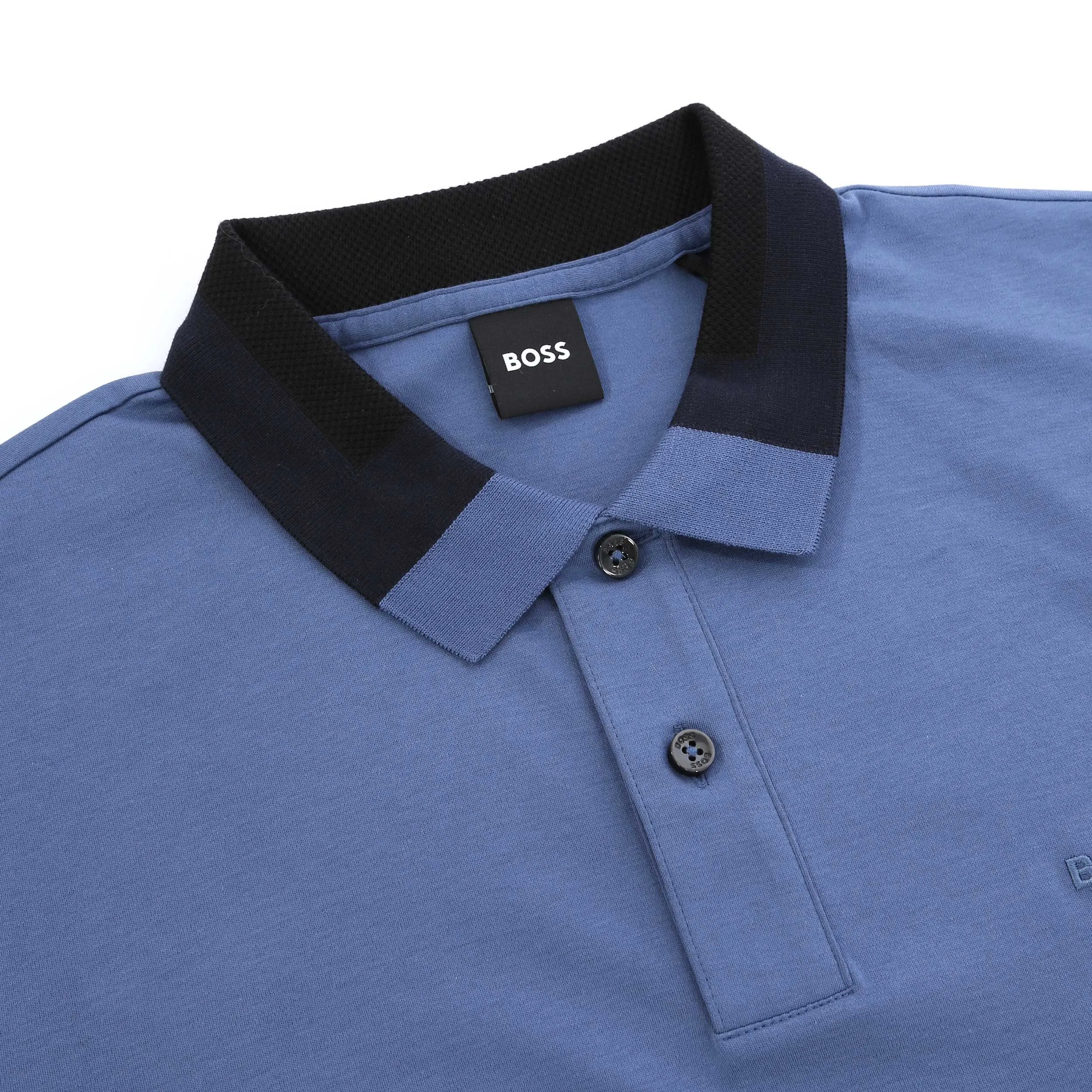 BOSS Phillipson 116 Polo Shirt in French Blue