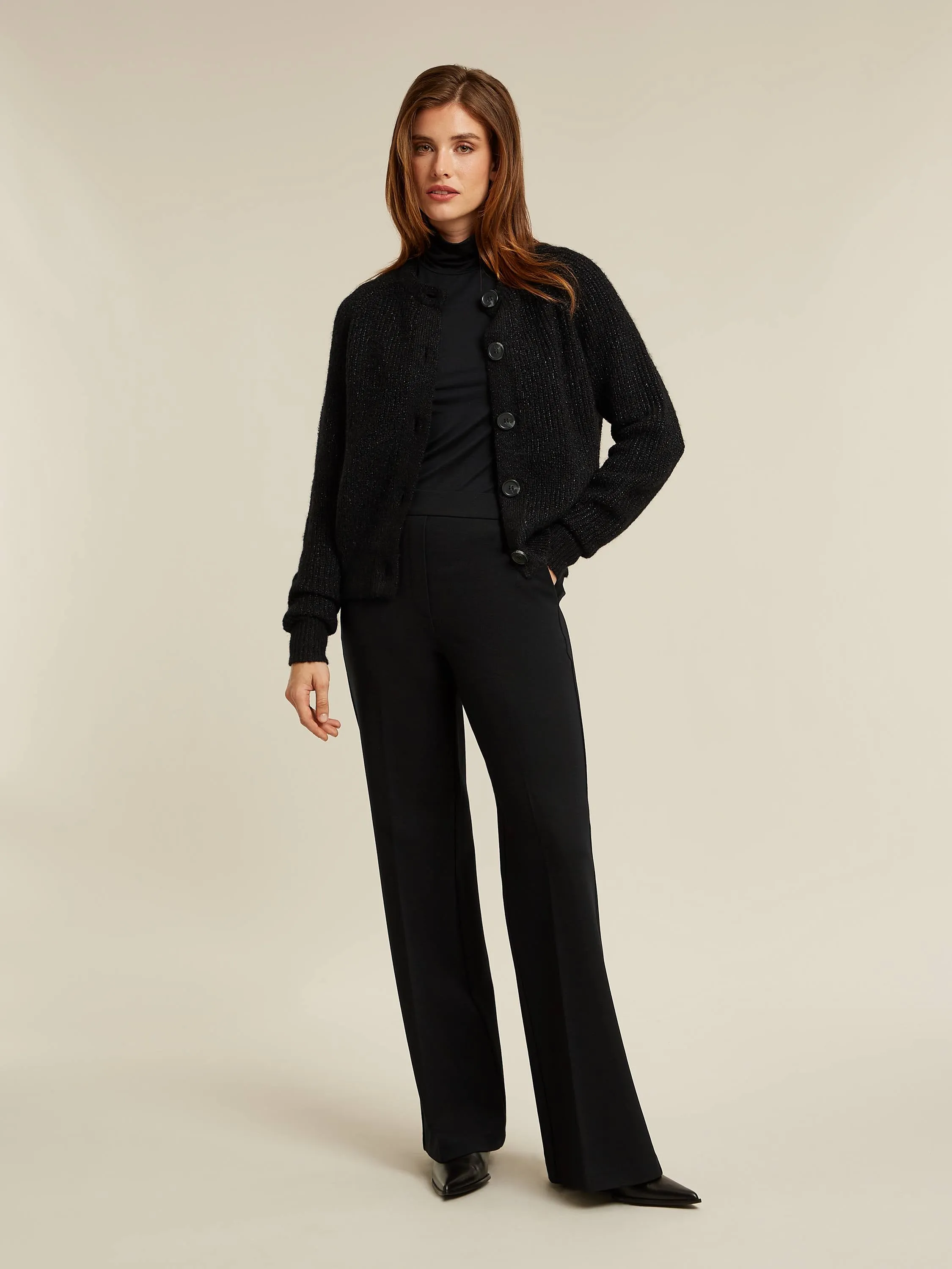 Brent cardigan - Black lurex