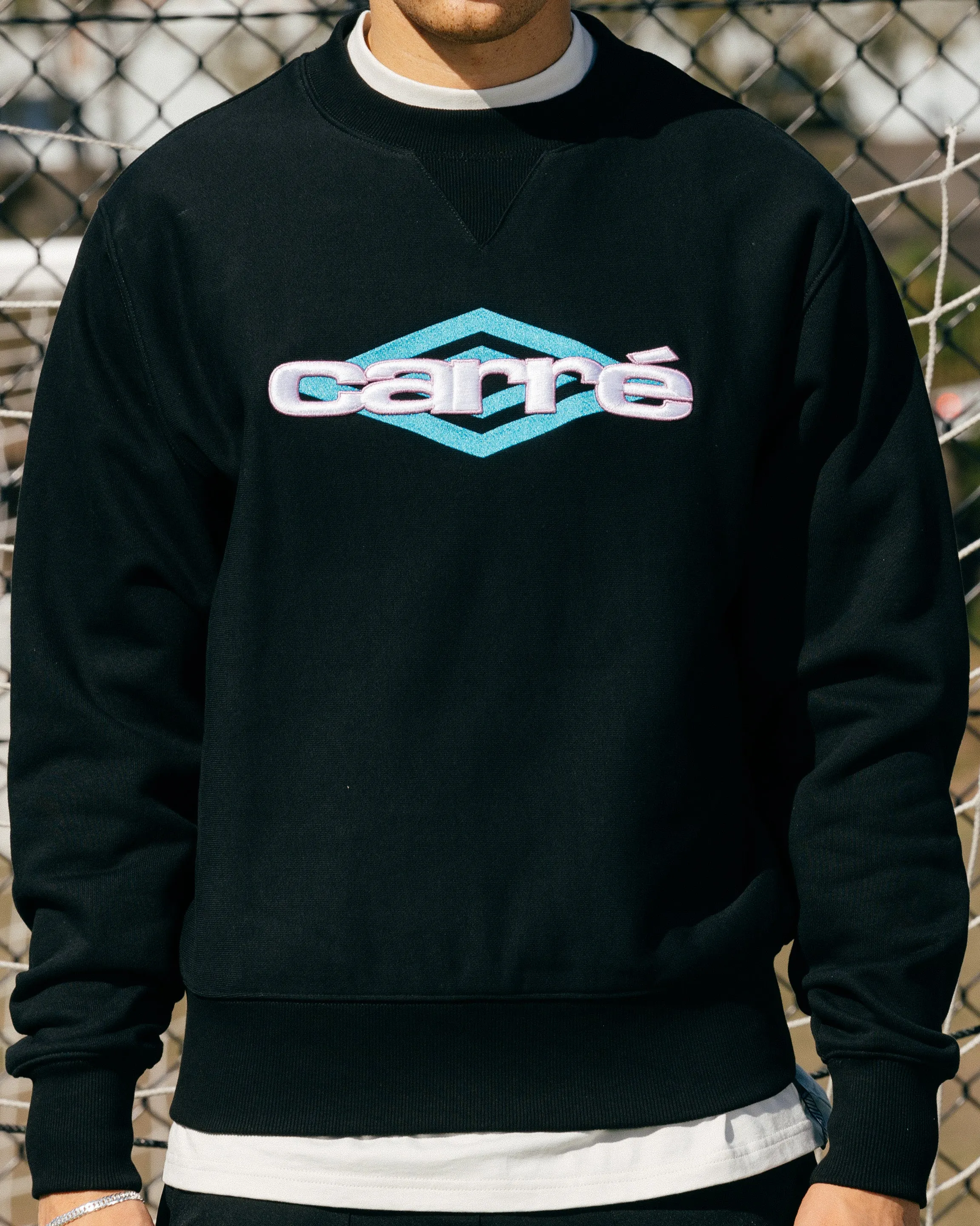 Carré X Umbro Forward Crewneck Black