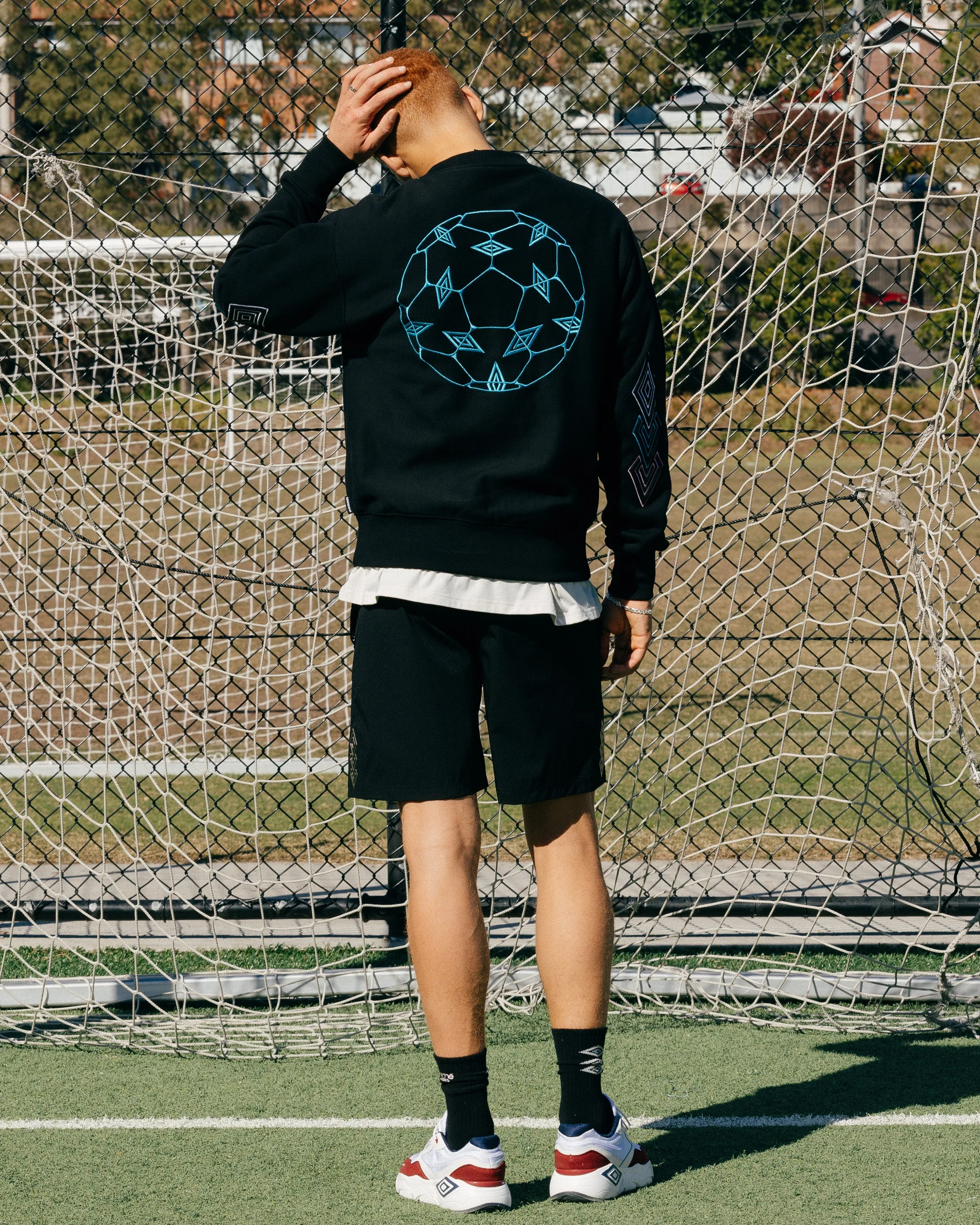 Carré X Umbro Forward Crewneck Black