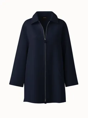 Cashmere Double-Face Short Coat