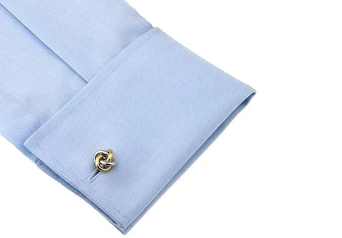 Classy Men Cufflinks Gold Knot - 4 Styles