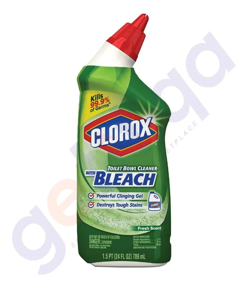 Clorox 709ml Toilet Bowl Cleaner with Bleach