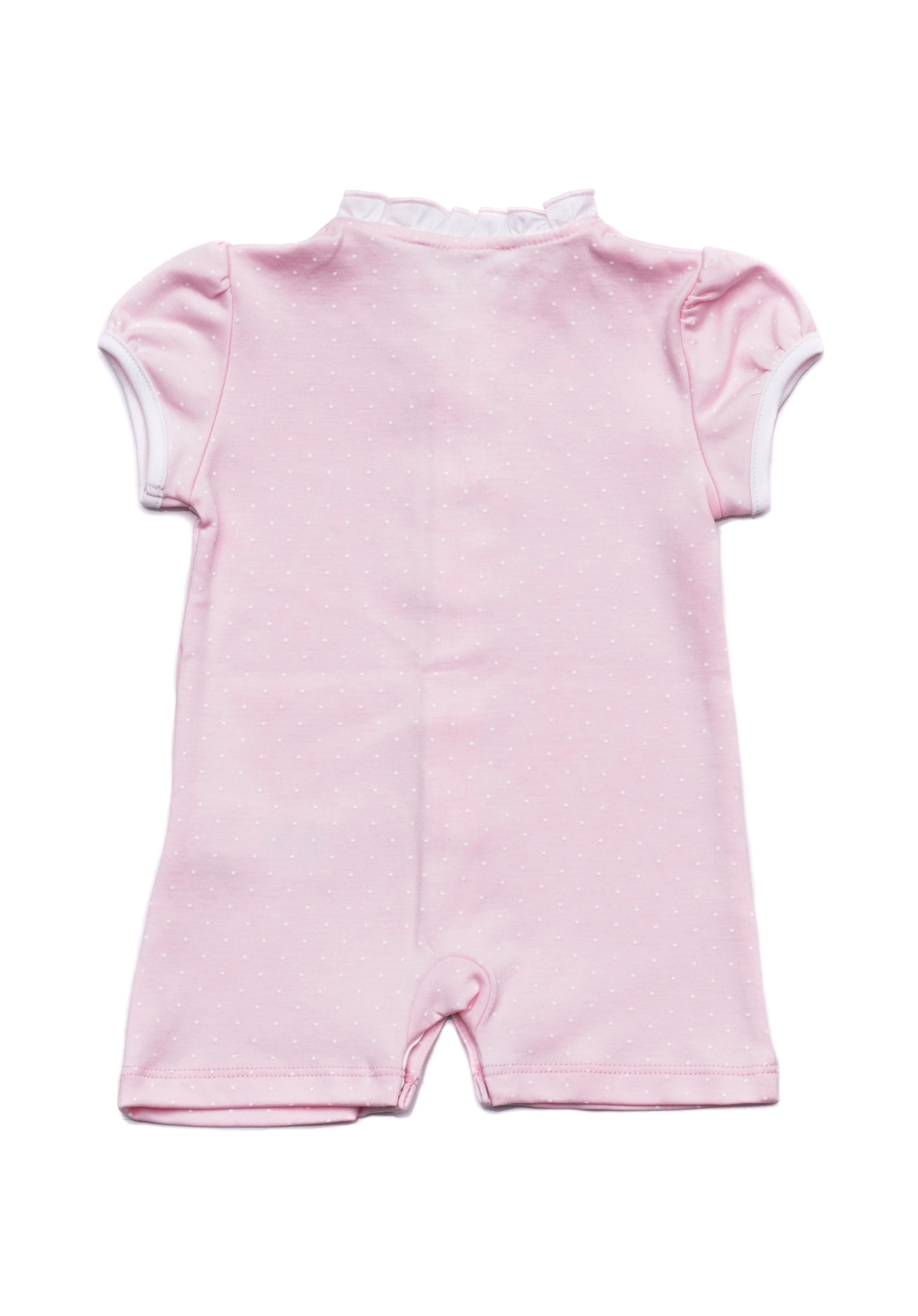 Cotton Pink Rompers and Pajama with little stars Pima Cotton