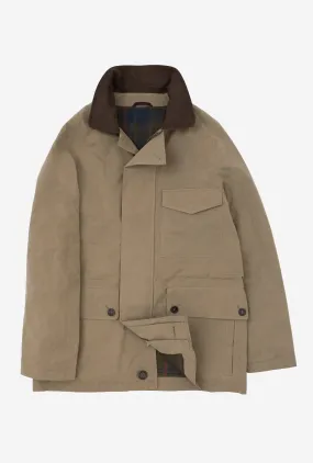 Country Coat Technical Cotton Khaki