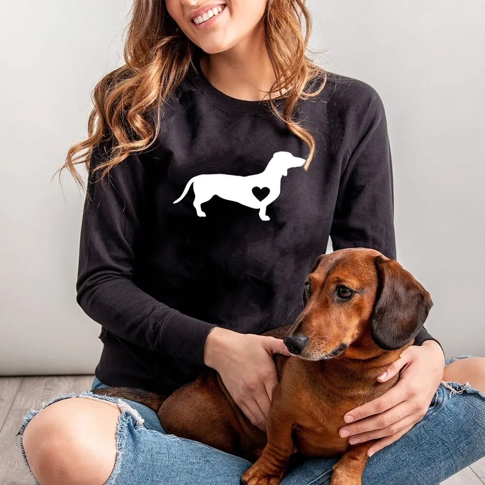 Dachshund Love Women Sweatshirt