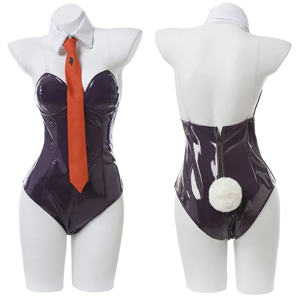 Danganronpa Kirigiri Kyouko Bunny Girl Jumpsuit Outfits Cosplay Costume Halloween Carnival Suit