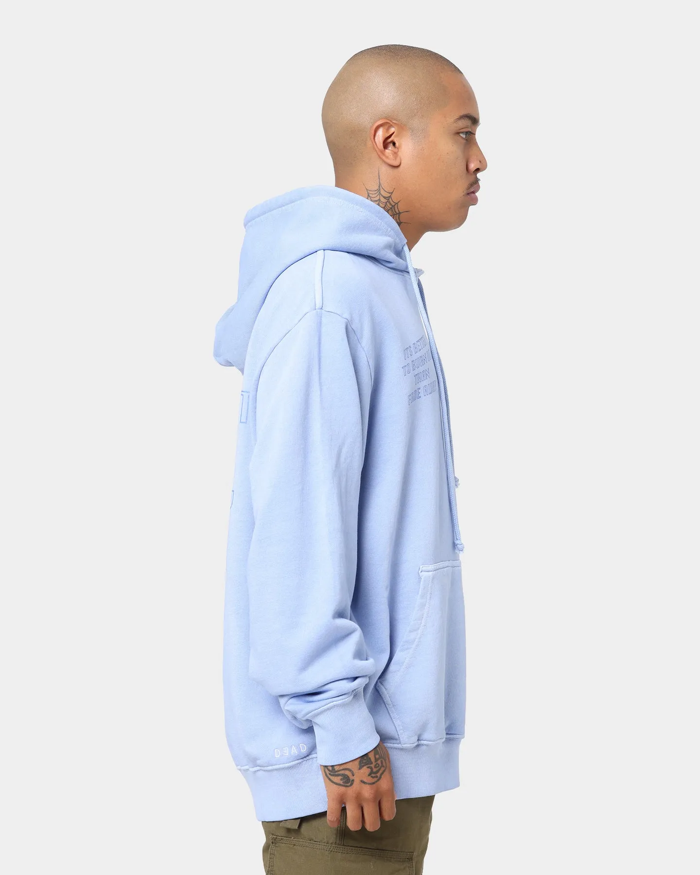 Dead Studios Flower Wave Hoodie Pale Blue