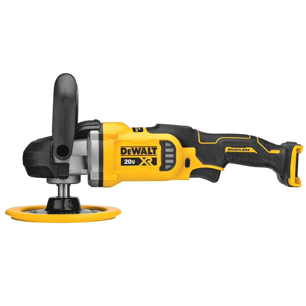 DeWalt DCM849B 20V MAX XR 7" Cordless Variable Speed Rotary Polisher, Bare