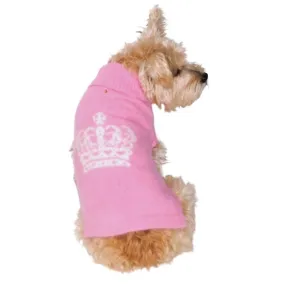 Diana Crown Turtleneck Dog Sweater Pink