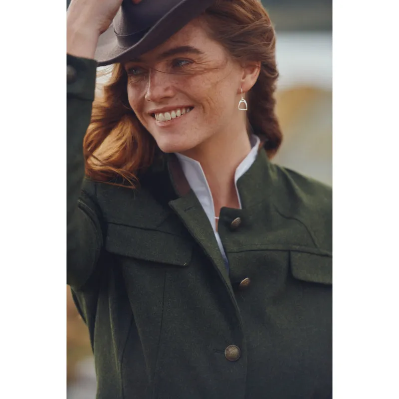 Dubarry Coolepark Ladies Military Loden Coat - Loden