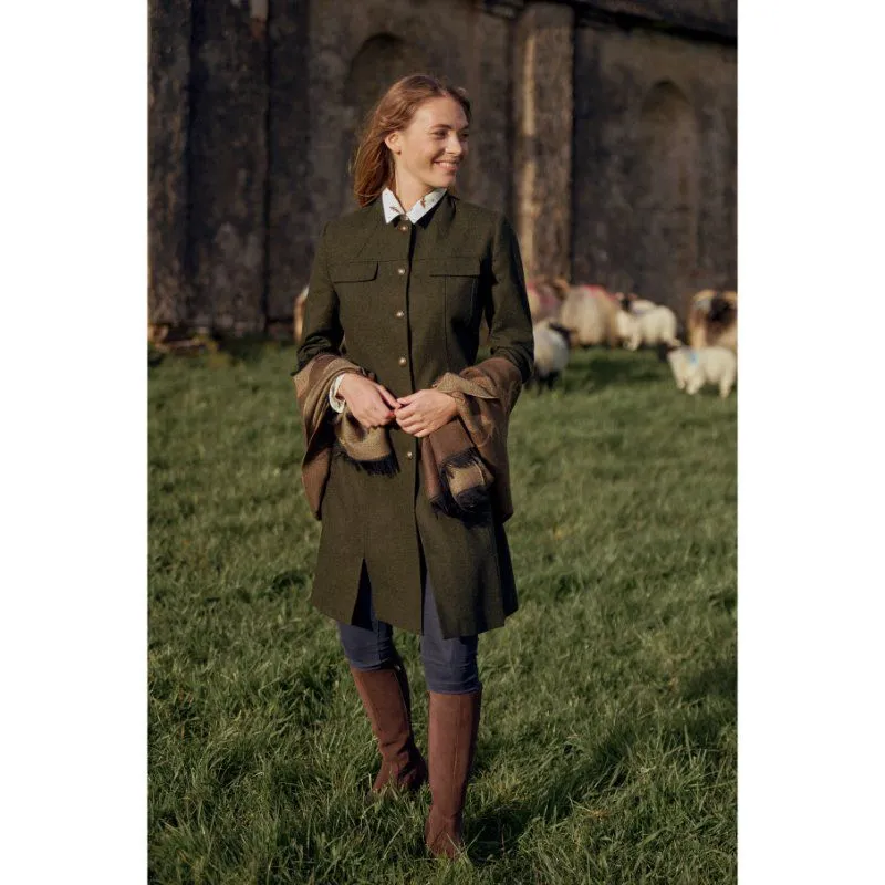 Dubarry Coolepark Ladies Military Loden Coat - Loden