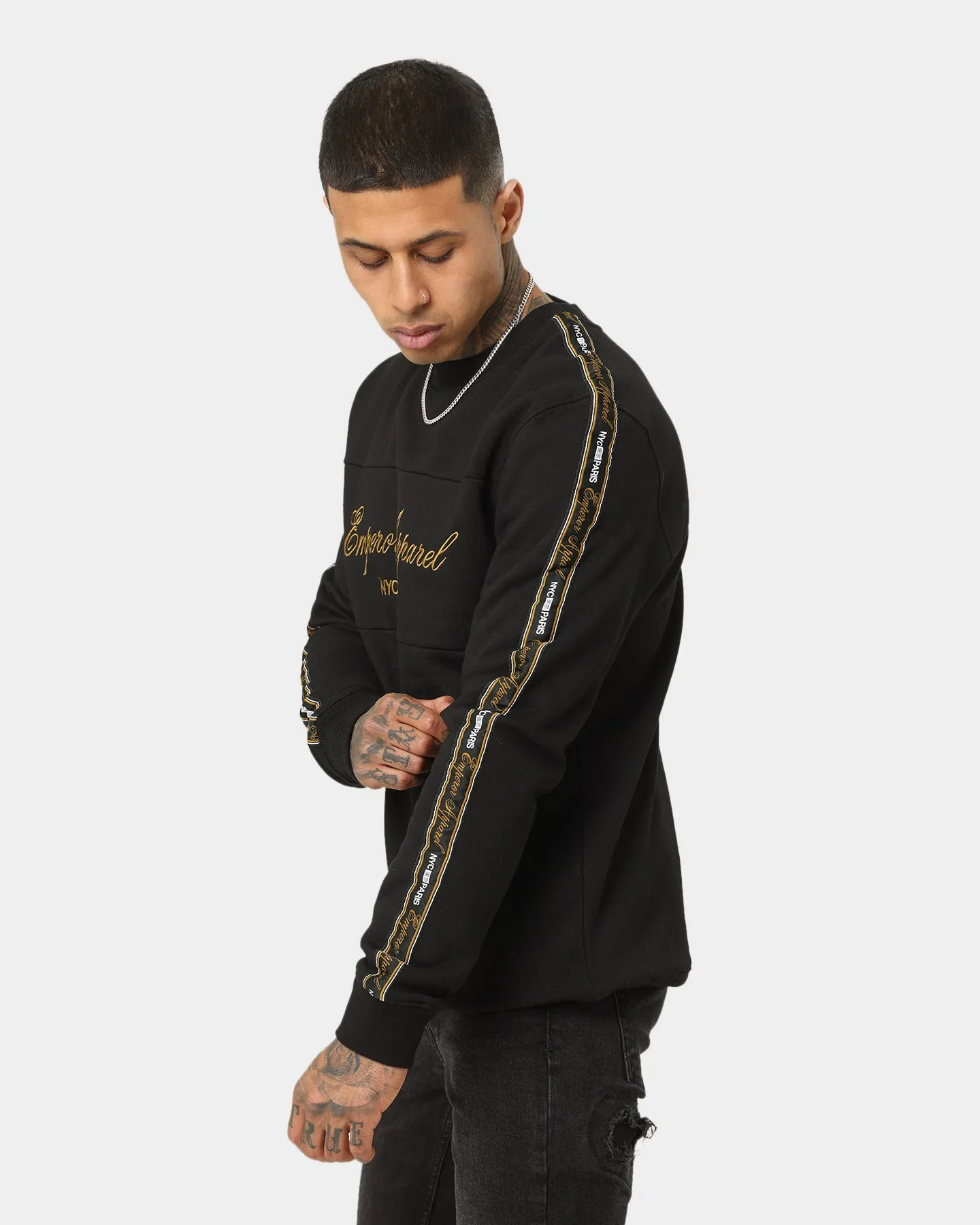 Emperor Apparel Nouveau Crewneck Black/Gold