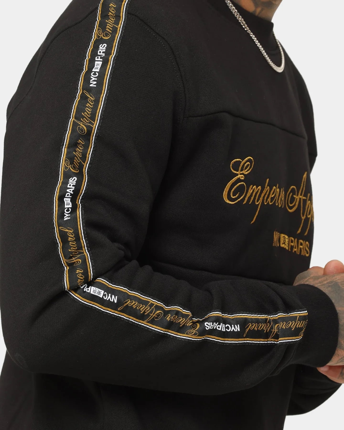 Emperor Apparel Nouveau Crewneck Black/Gold